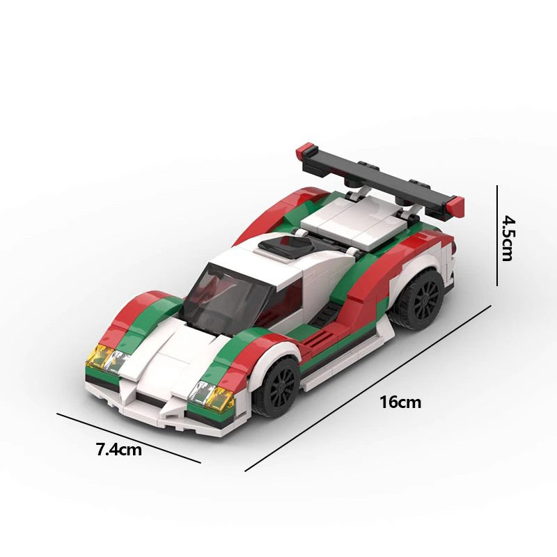 Speed-Style 8-Stud GT Endurance Car Building Blocks Set (264 pcs)