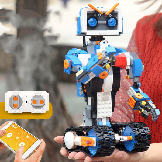 Programmable Robot Building Blocks – 635-Piece STEM Smart Toy