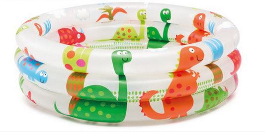 INTEX Dinosaur Baby Pool 61×22 cm with Soft Floor