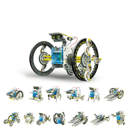 14-in-1 Solar Energy Robot Kit - Build 14 Models