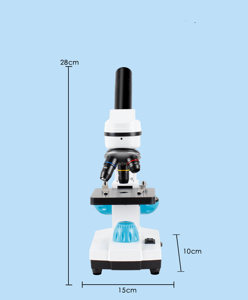 Children’s Biological Science Experiment Microscope – 1000× with Phone Holder