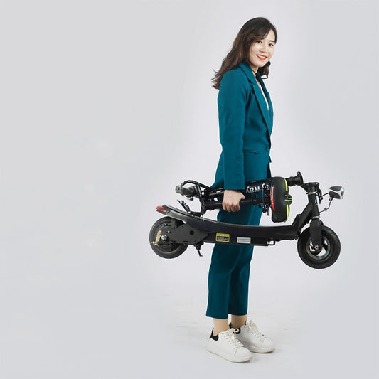 24V Foldable Lithium Electric Scooter with Optional Seat, 30 km/h, 10–15 km Range
