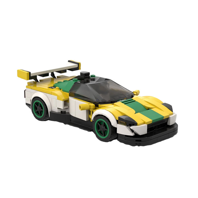 MOC Speed8 Grid Racing Car - 295-Piece Building Blocks Set
