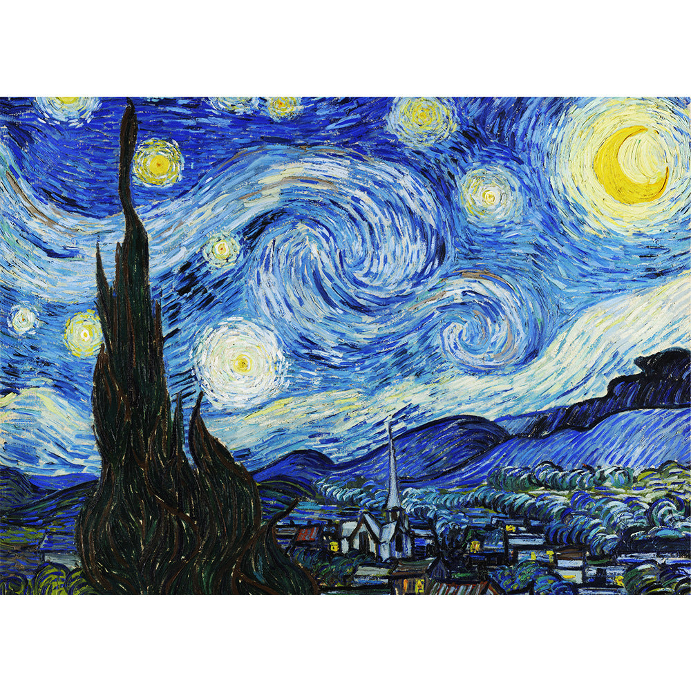 1000-Piece Van Gogh Starry Night Jigsaw Puzzle