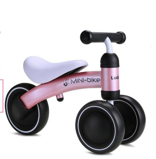 Mini Balance Bike for Toddlers – Carbon Steel Frame, Silent EVA Wheels