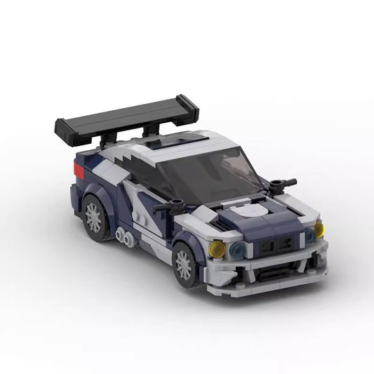 Rally Aero Coupe Building Blocks, 408 pcs (16.1 x 8.1 x 5.2 cm)