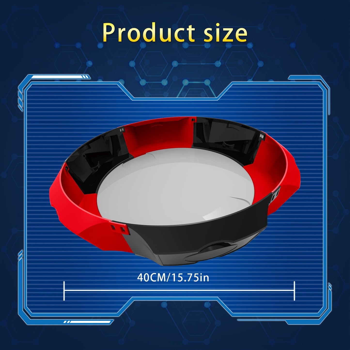 40 cm Spinning Top Battle Arena Stadium for Kids & Teens