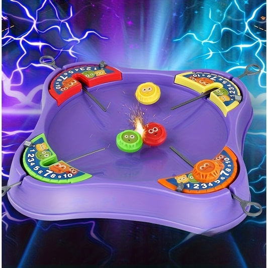Epic Dino Battle Gyro Spinning Top Arena Set for Kids (2 to 4 Players)
