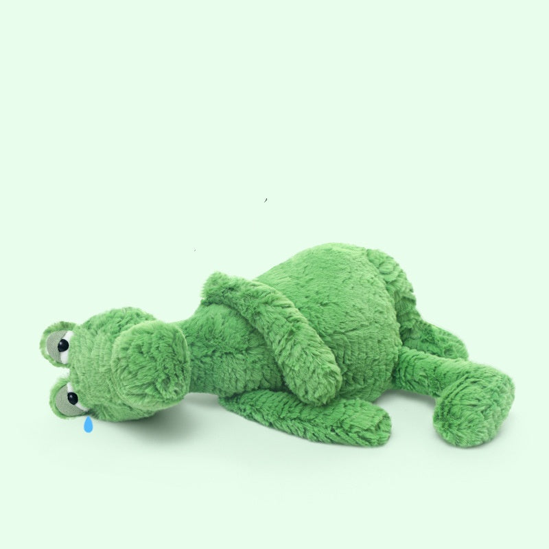 Crocodile Plush Sleeping Pillow, 29 cm Long Plush (Crocodile John)
