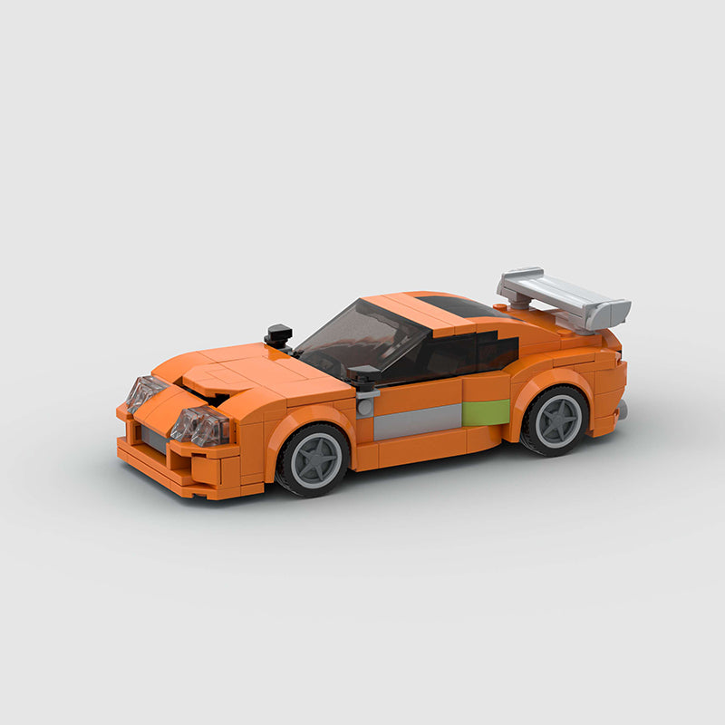 MK4-Style Street Racer Building Blocks – 268 Pieces