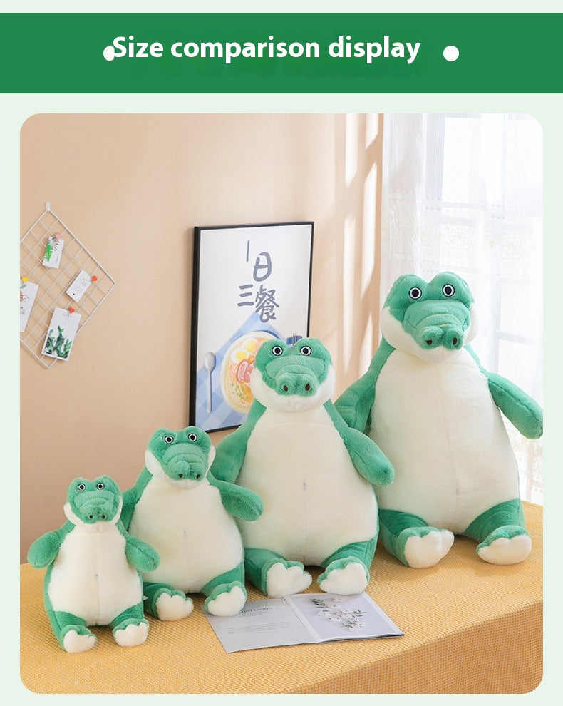 Lazy Crocodile Plush Pillow - Giant Huggable Toy (45/60/80/100 cm)