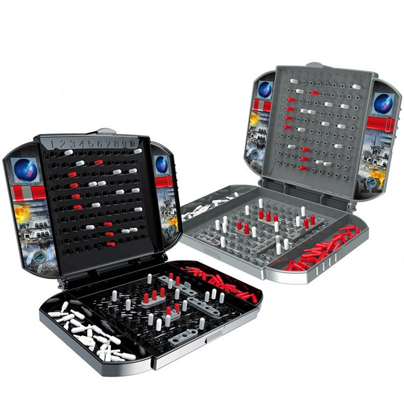 Portable Battleship Strategy Game for Kids and Family