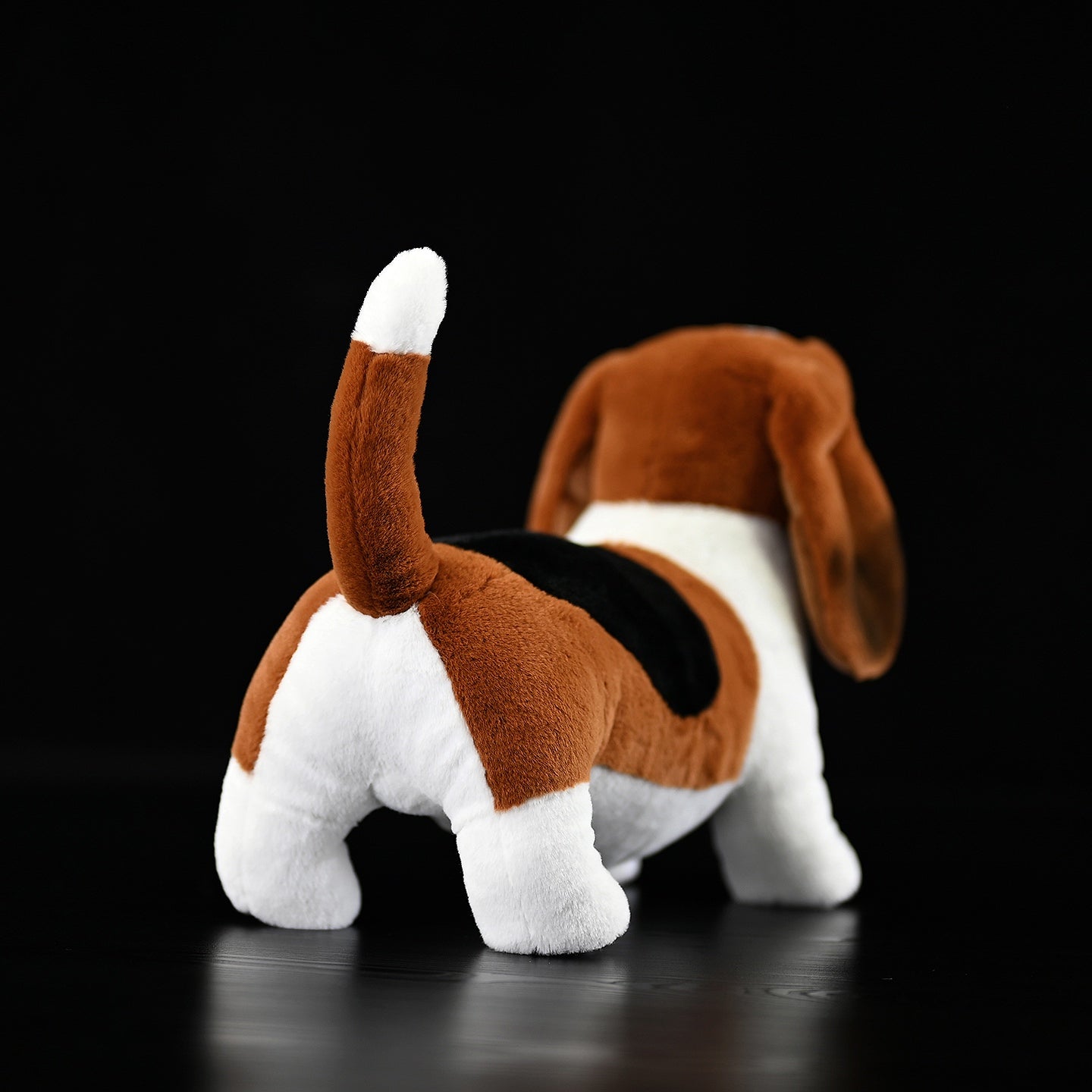 Beagle Dog Plush Toy – Realistic 30 cm Long-Ear Puppy