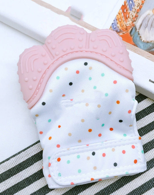 Silicone Teething Mitten Glove for Babies