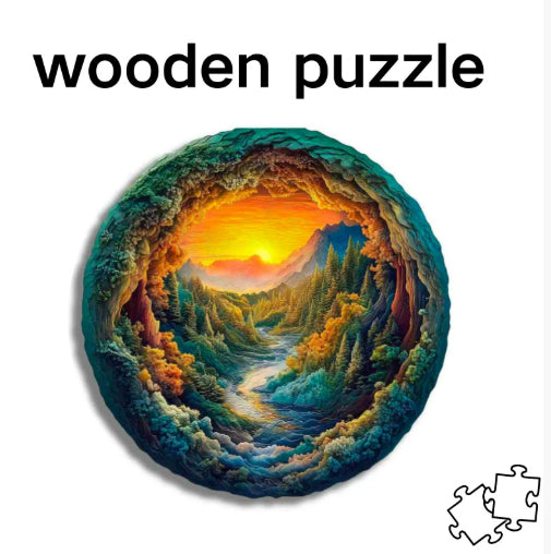 Wooden Shaped Puzzle Birds Wooden Toys