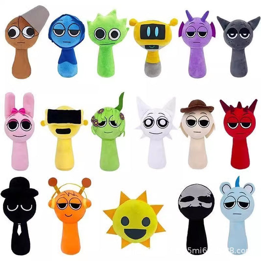 Mysterious Box Character Plush Doll 20 cm – Assorted Styles