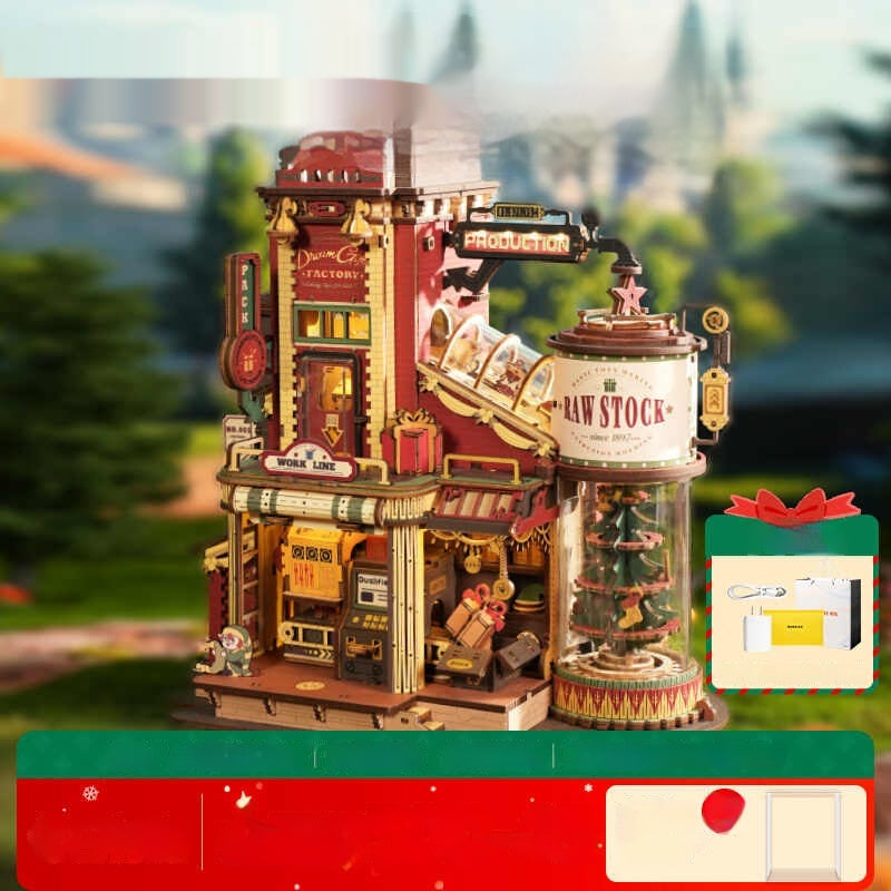 3D Wooden Puzzle – Gift Factory – Mechanical Music Box