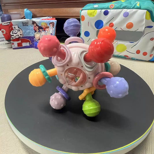 Manhattan-Style Sensory Ball Rattle for Babies