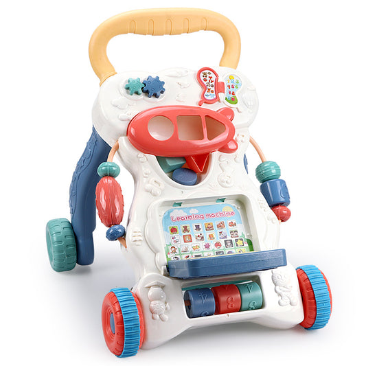 Multi-Function Baby Walker with Music, Lights & Shape Blocks