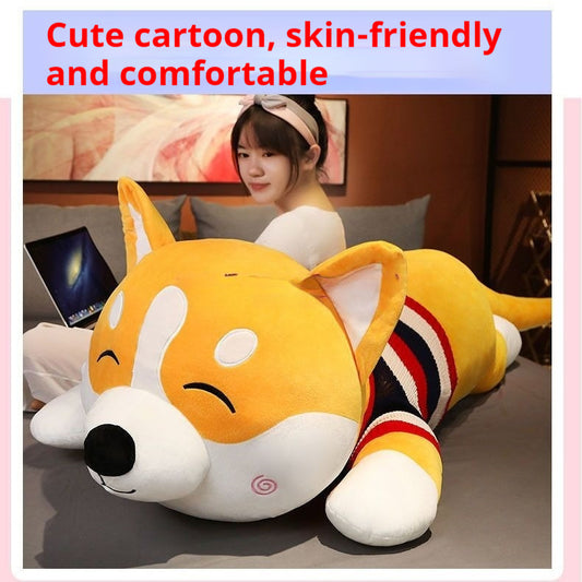 Dog Hugging Plush Body Pillow - 1.2 m to 2 m, 6 Styles