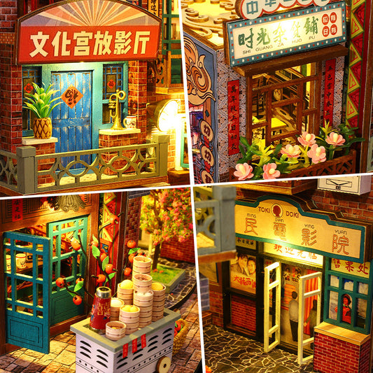 DIY Cottage House - Era Mark Hand - 3D assembledPuzzle Miniature House - Model Kit