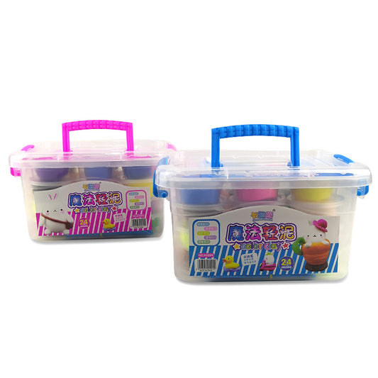 Children's 12-color 24-color Ultra-light Clay Colorful Mud Toys Suit