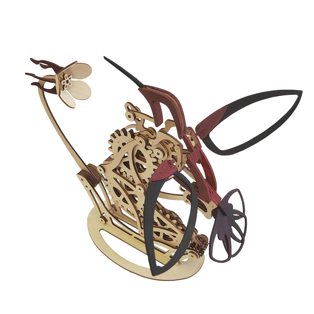 3D Wooden Puzzle - Hummingbird - DIY Model Kit