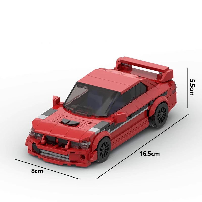 8-Stud Lancer EVO-Style Building Blocks Set (346–356 pcs)