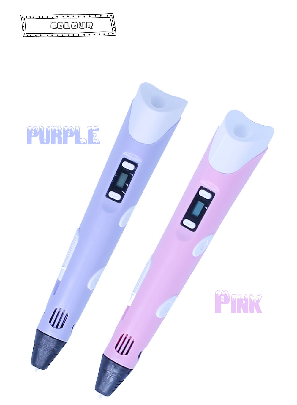 3D Printing Pen with LCD Display for Kids and Creators (Gift Set Options)