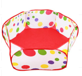 Foldable Kids Ball Pit - Pop-Up Play Pool with Mesh Sides