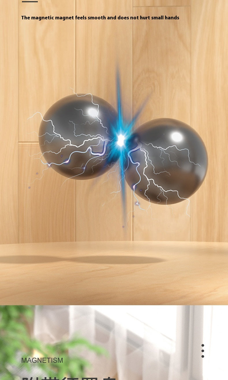 Magnetic Battle Board Game with Penalty Spinner for Kids & Family