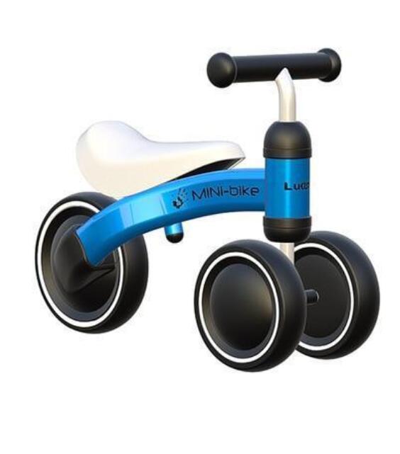 Mini Balance Bike for Toddlers – Carbon Steel Frame, Silent EVA Wheels