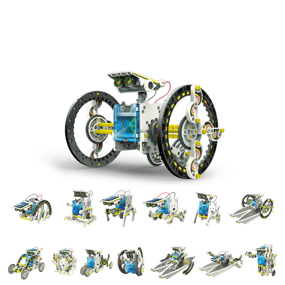 14-in-1 Solar Energy Robot Kit - Build 14 Models