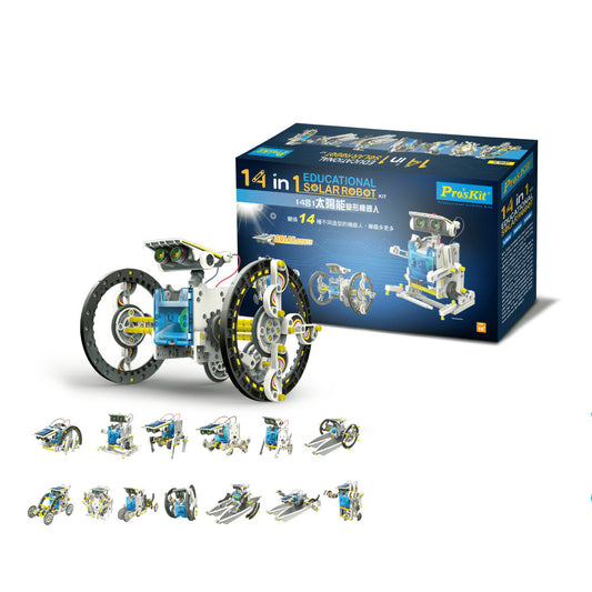 14-in-1 Solar Energy Robot Kit - Build 14 Models