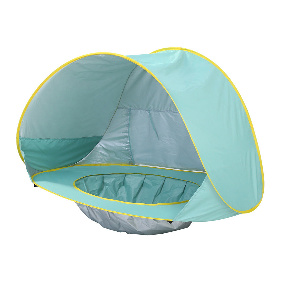 Pop-up Baby Beach Tent with Mini Pool and UPF 50+ Sun Shade