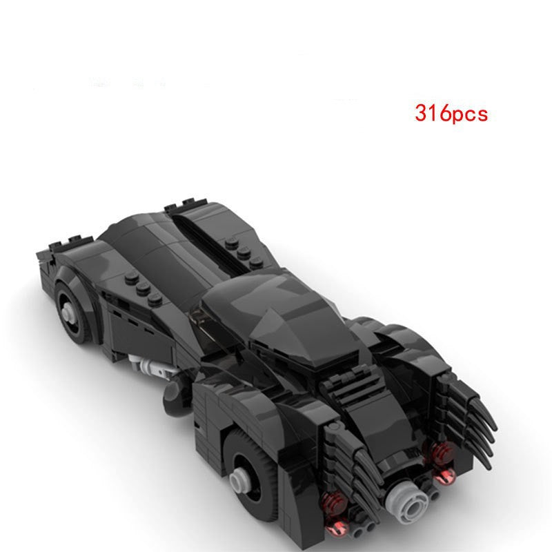 1989 Batmobile-Style MOC Building Blocks Model – 316 pcs