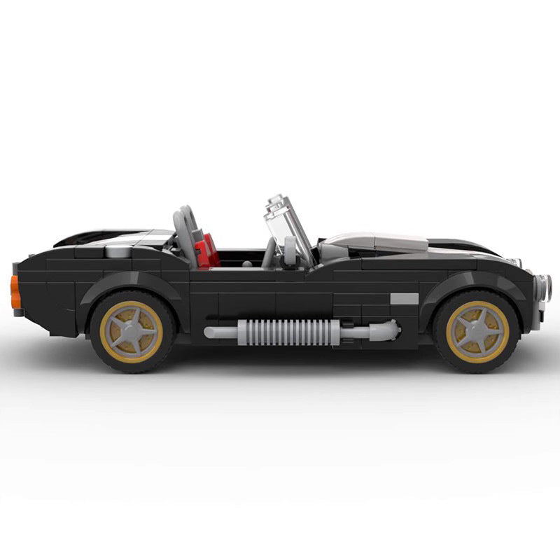 AC Cobra-Style Classic Roadster MOC Building Blocks Model (8-Stud)