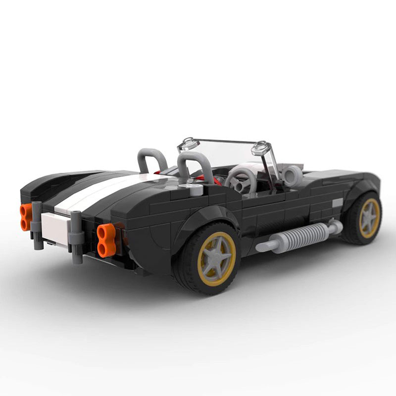 AC Cobra-Style Classic Roadster MOC Building Blocks Model (8-Stud)