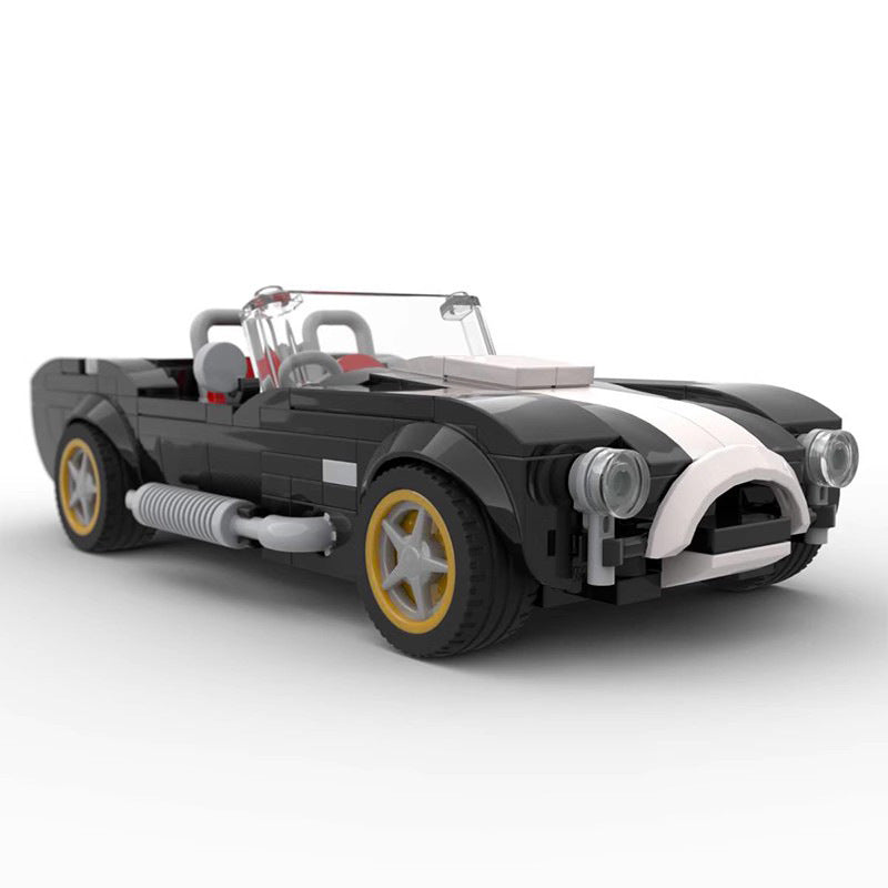 AC Cobra-Style Classic Roadster MOC Building Blocks Model (8-Stud)