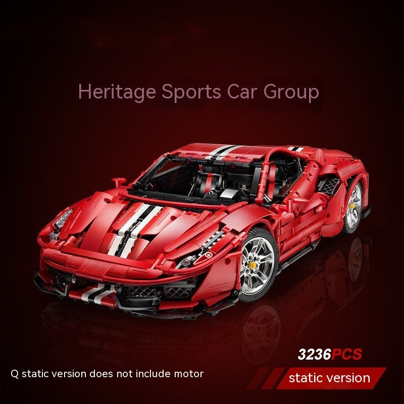 1:8 Italian Supercar Building Kit - Static Version (3236 pcs)
