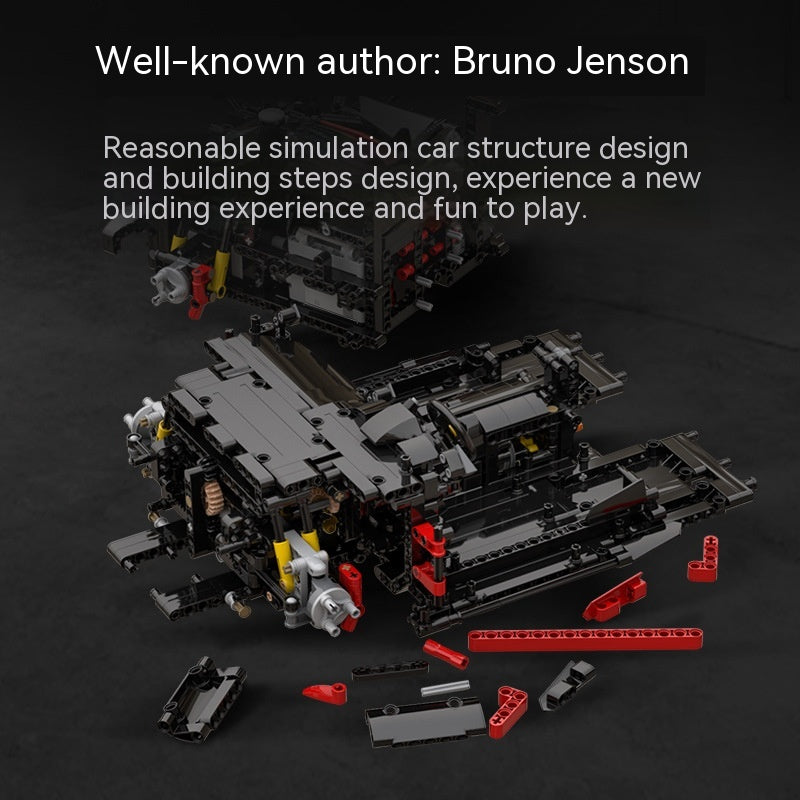 1:8 Italian Supercar Building Kit - Static Version (3236 pcs)