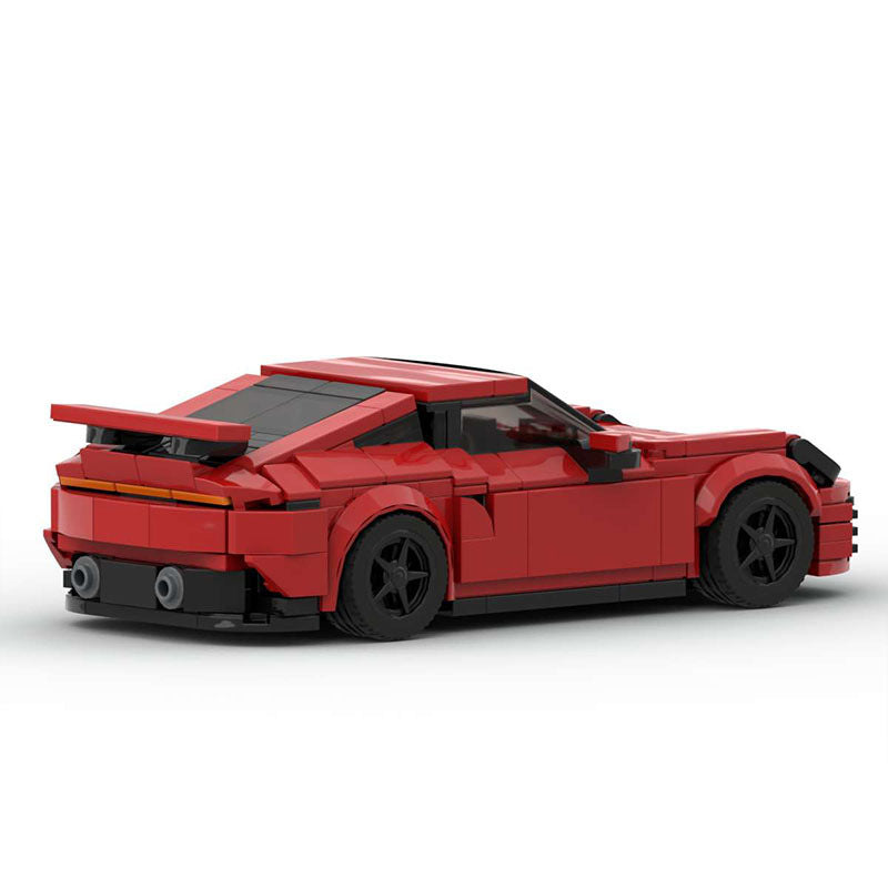 Turbo Speed 8 Sports Car MOC Building Blocks Model - 388 pcs