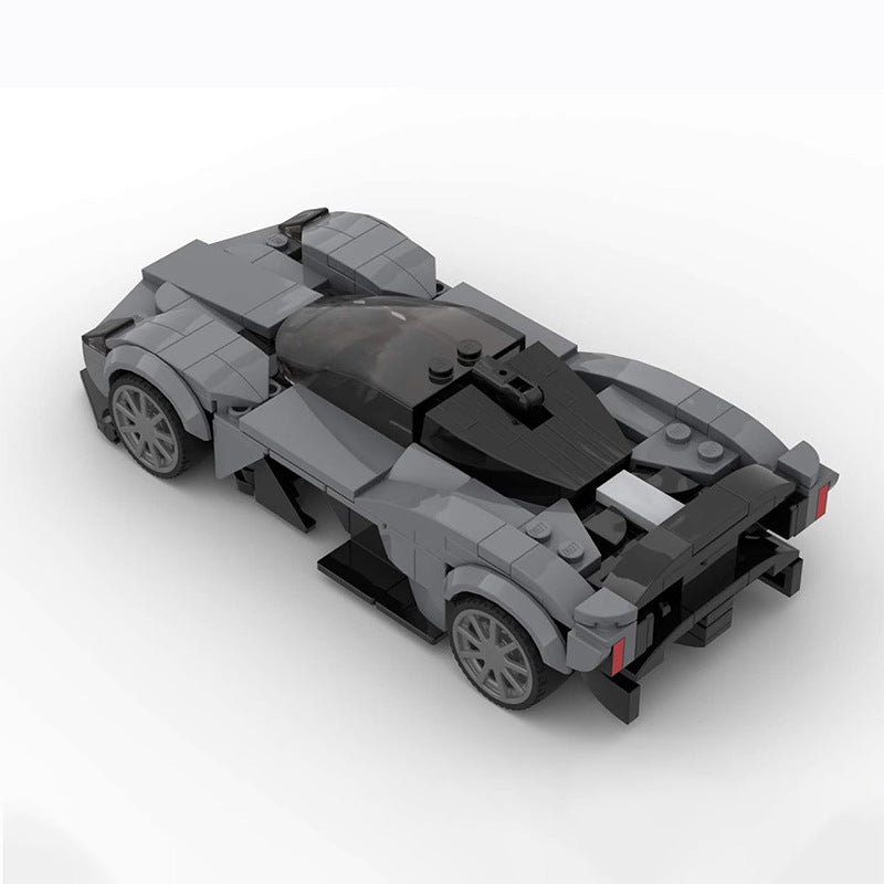 Graphite Hypercar Prototype MOC Building Blocks Model - 274 pcs