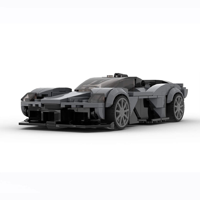 Graphite Hypercar Prototype MOC Building Blocks Model - 274 pcs
