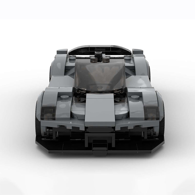 Graphite Hypercar Prototype MOC Building Blocks Model - 274 pcs