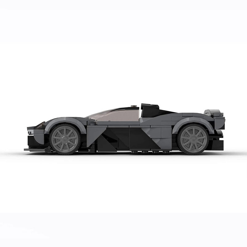 Graphite Hypercar Prototype MOC Building Blocks Model - 274 pcs