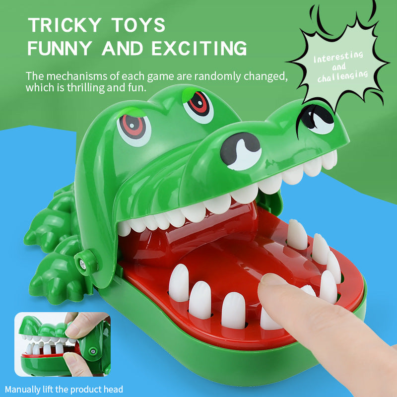 Crocodile Bite Game - Funny Family Reaction Toy