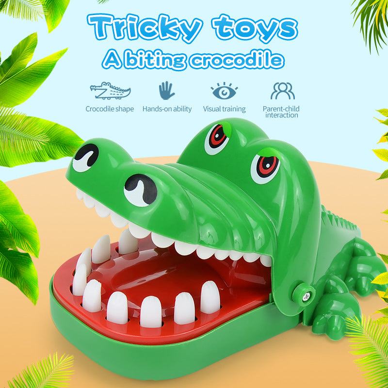 Crocodile Bite Game - Funny Family Reaction Toy