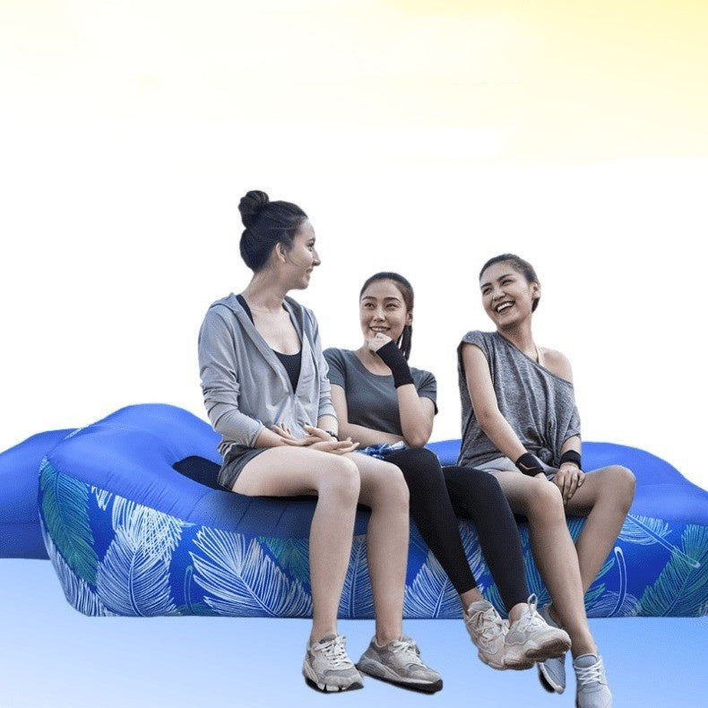 Outdoor Inflatable Sofa – Portable Air Lounger (190×70×55 cm, 200 kg)
