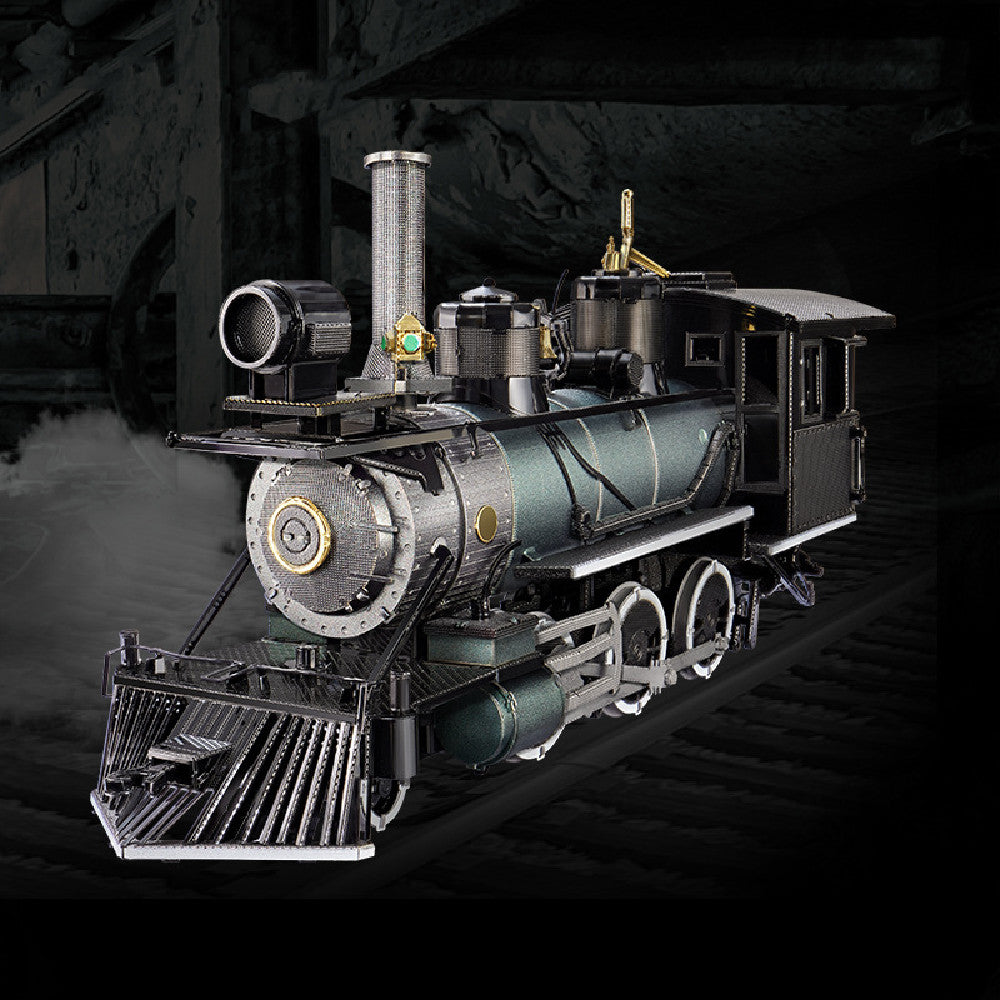 3D Metal Puzzle - MG Steam Locomotive (Brass & Stainless)